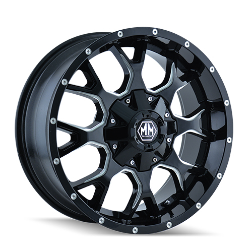 Mayhem Warrior 8015 Matte Black - Part Number 8015-2953MB Mayhem Warrior 8015 Matte Black Photo
