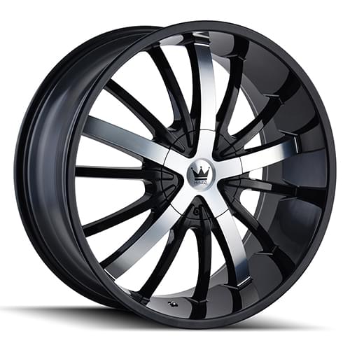 Mazzi Essence 364 Gloss Black W/ Machined Face - Part Number 364-2818B Mazzi Essence 364 Gloss Black W/ Machined Face Photo