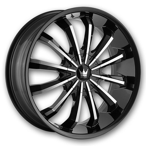Mazzi Fusion 341 Gloss Black W/ Machined Face - Part Number 341-8714B Mazzi Fusion 341 Gloss Black W/ Machined Face Photo