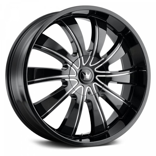 Mazzi Rolla 374 Black W/ Milled Spokes Photo