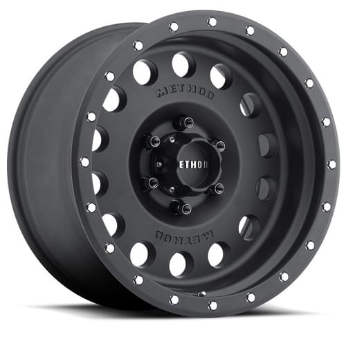 Method Race MR307 Hole Matte Black - Part Number MR30778516500 Method Race MR307 Hole Matte Black Photo
