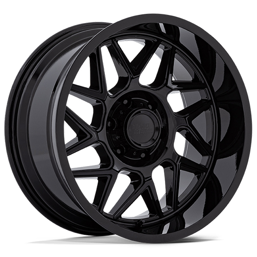 Moto Metal Turbine MO812 Gloss Black - Part Number MO812BX20105018N Moto Metal Turbine MO812 Gloss Black Photo