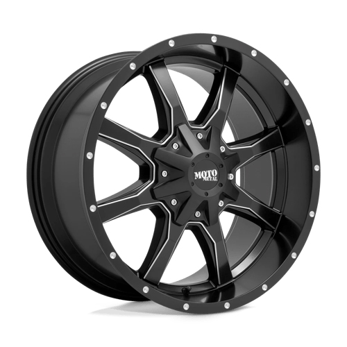 Moto Metal MO970 Satin Black W/ Milled Spokes Photo