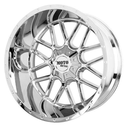 Moto Metal MO986 Siege Chrome - Part Number MO98629035200 Moto Metal MO986 Siege Chrome Photo