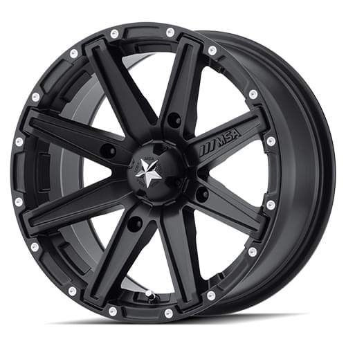 MSA Offroad UTV M33 Clutch Satin Black - Part Number M33-06737 MSA Offroad UTV M33 Clutch Satin Black Photo