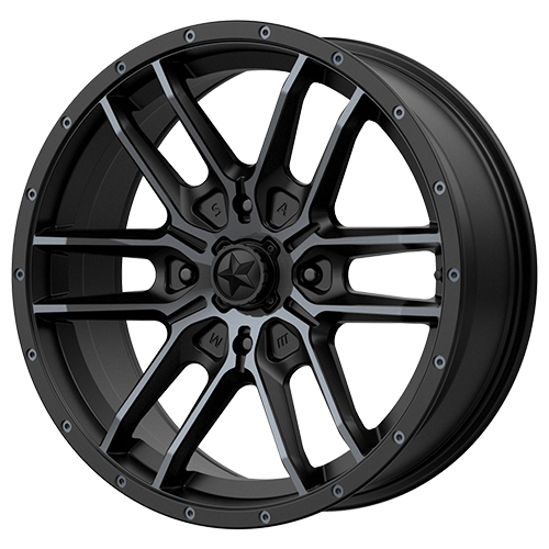 MSA Offroad UTV M43 Fang Satin Black W/ Titanium Tint - Part Number M43-385737 MSA Offroad UTV M43 Fang Satin Black W/ Titanium Tint Photo