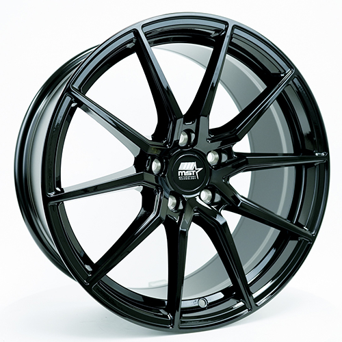 MST Flow Formed Delta D1 Gloss Black - Part Number D1-88565-35-BLK MST Flow Formed Delta D1 Gloss Black Photo