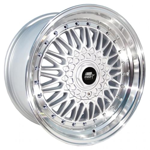 MST MT13 Silver W/ Machined Lip - Part Number 13-6817-20-SILL MST MT13 Silver W/ Machined Lip Photo