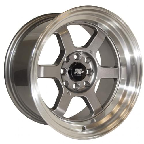 MST MT01 Time Attack Gunmetal W/ Machined Lip - Part Number 01T-5816-0-GNML MST MT01 Time Attack Gunmetal W/ Machined Lip Photo