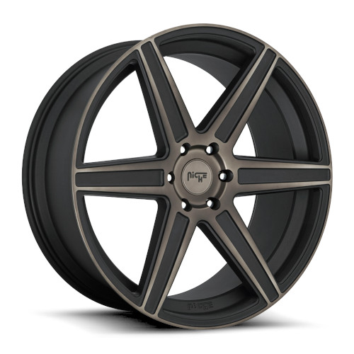 Niche Carina M236 Black W Dark Tint - Part Number M236209044+27 Niche Carina M236 Black W Dark Tint Photo