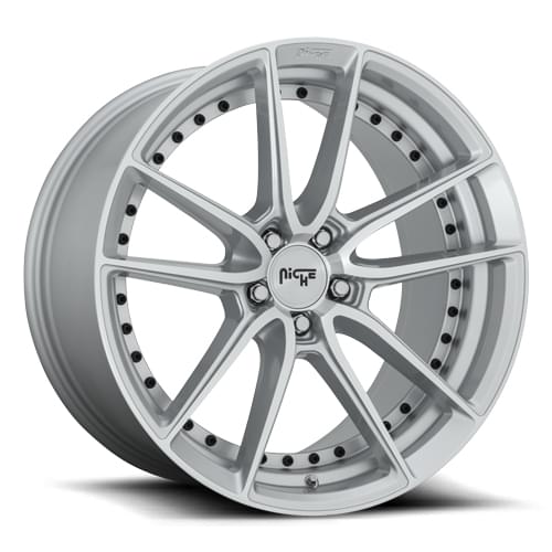 Niche DFS M221 Silver Machined - Part Number M2212090F8+38 Niche DFS M221 Silver Machined Photo