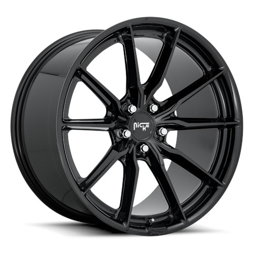 Niche Rainier M240 Gloss Black - Part Number M2401880F8+42 Niche Rainier M240 Gloss Black Photo