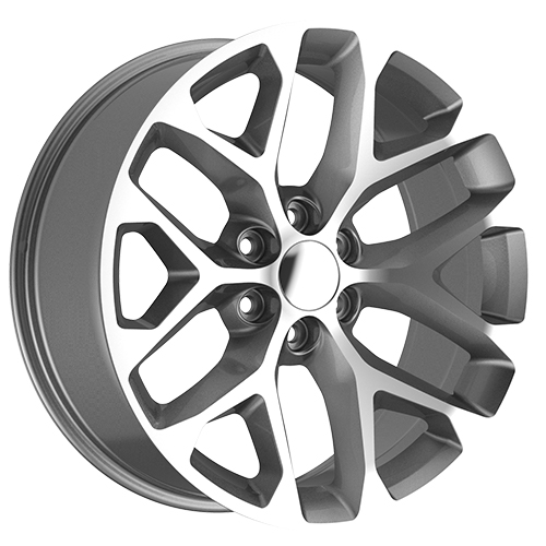 OE Performance 176MG Gunmetal W/ Machined Face - Part Number 176MG-2298324 OE Performance 176MG Gunmetal W/ Machined Face Photo