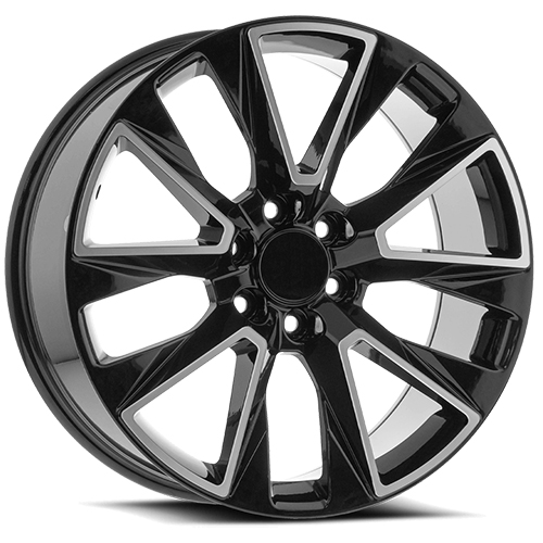 OE Revolution D-35 Gloss Black Milled - Part Number D35-2290655+31BMW OE Revolution D-35 Gloss Black Milled Photo