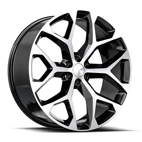 OE Revolution G-09 Black Machined - Part Number G09-26105024BM OE Revolution G-09 Black Machined Photo