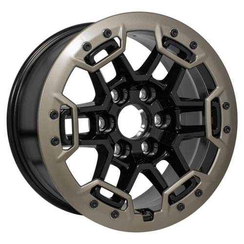 OE Wheels Cv12 Gloss Black Machined W/ Argent Metallic Ring