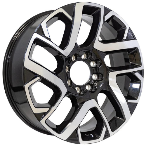 OE Wheels CV61 Black Machined