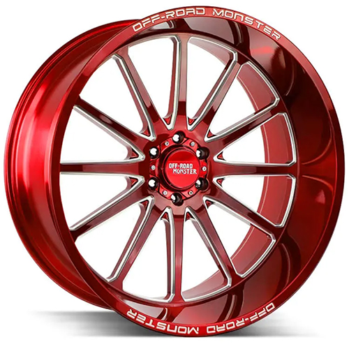 Off-Road Monster M26 Candy Red Milled - Part Number M26612639N44RML Off-Road Monster M26 Candy Red Milled Photo