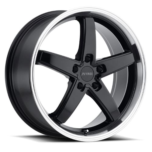 Petrol P1B Black W/ Polished Lip - Part Number 1980P1B405108B72 Petrol P1B Black W/ Polished Lip Photo