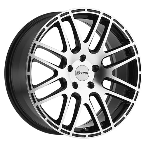 Petrol P6A Gloss Black W/ Machined Face - Part Number 1775P6A405108B72 Petrol P6A Gloss Black W/ Machined Face Photo