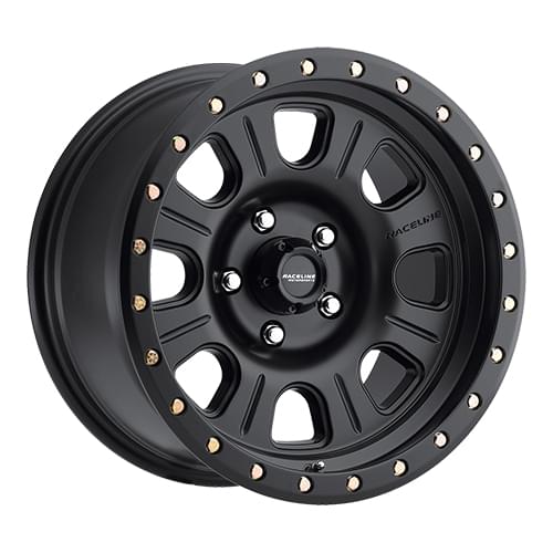 Raceline Monster 928 Satin Black - Part Number 928B-79081-12 Raceline Monster 928 Satin Black Photo