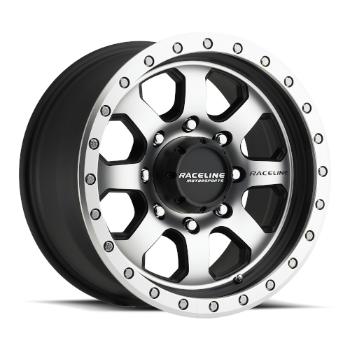 Raceline Street Lock 929 Black W/ Machined Face - Part Number 929M-79055-12 Raceline Street Lock 929 Black W/ Machined Face Photo