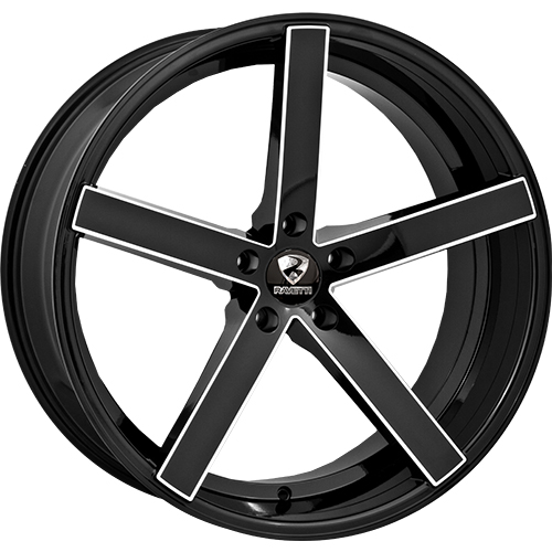 Ravetti RAV-M1 Black Milled - Part Number RAV-M1-2165BMW Ravetti RAV-M1 Black Milled Photo