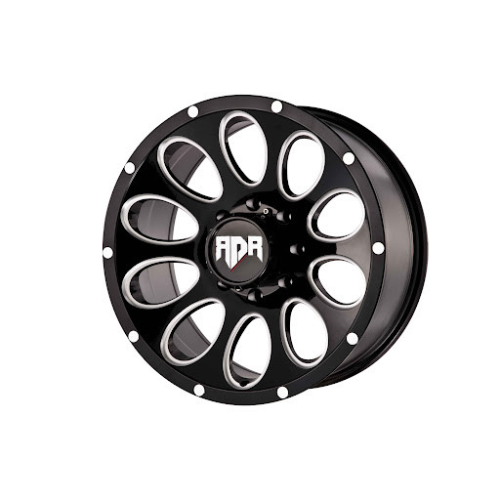 Red Dirt Road RD02 Matte Flat Black Milled w/ Machined Edge