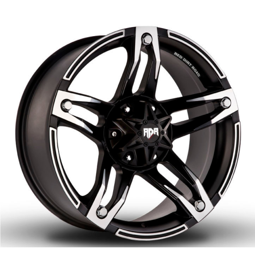 Red Dirt Road Rd03 Matte Black Machined