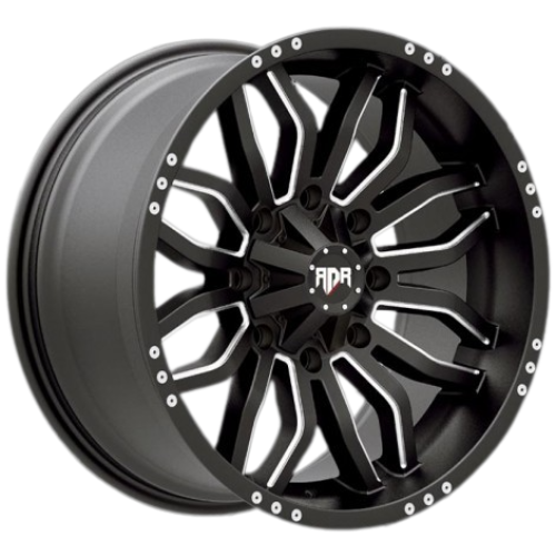 Red Dirt Road Rd17 Matte Black w/ Milled Rivets
