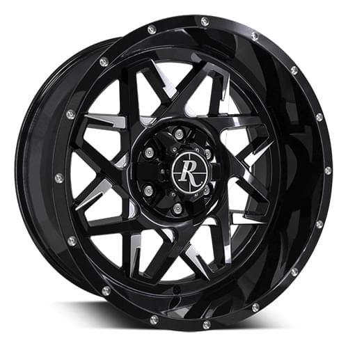 HD Offroad Caliber Black Milled Face - Part Number CA2090560ML3 HD Offroad Caliber Black Milled Face Photo