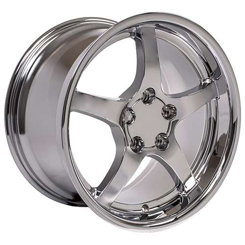 OE Wheels Chevrolet Corvette C5 CV05 Deep Dish Chrome - Part Number CV05-D18105-5475-56C OE Wheels Chevrolet Corvette C5 CV05 Deep Dish Chrome Photo