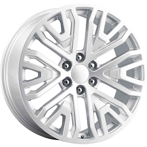 Replica Tech RT-9 Silver W/ Milled Accents - Part Number RT9-2290XX28RSX-I Replica Tech RT-9 Silver W/ Milled Accents Photo