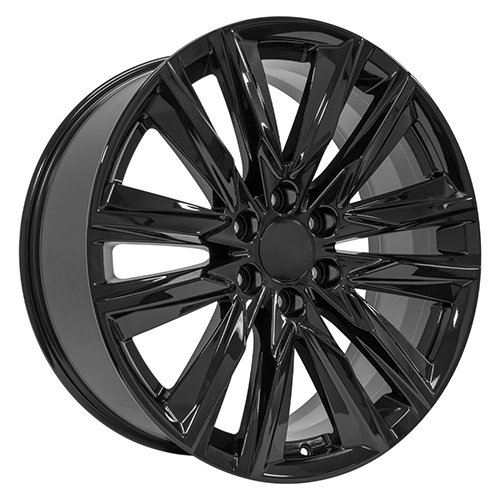 OE Wheels Cadillac Escalade CA91 Gloss Black - Part Number CA91-22090-6550-28B OE Wheels Cadillac Escalade CA91 Gloss Black Photo