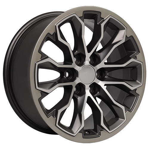 OE Wheels Chevrolet Colorado ZR2 CV54 Satin Gunmetal W/ Machined Face - Part Number CV54-17080-6120-33MG1 OE Wheels Chevrolet Colorado ZR2 CV54 Satin Gunmetal W/ Machined Face Photo