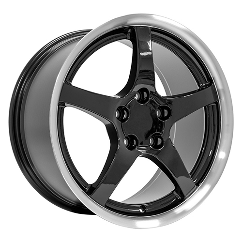 Replica Wheel Chevrolet Corvette C5  CV05 Deep Dish Black