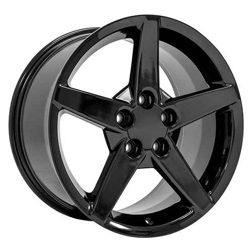 OE Wheels Chevrolet Corvette C6 CV06 Gloss Black - Part Number CV06A-17085-5475-56B OE Wheels Chevrolet Corvette C6 CV06 Gloss Black Photo