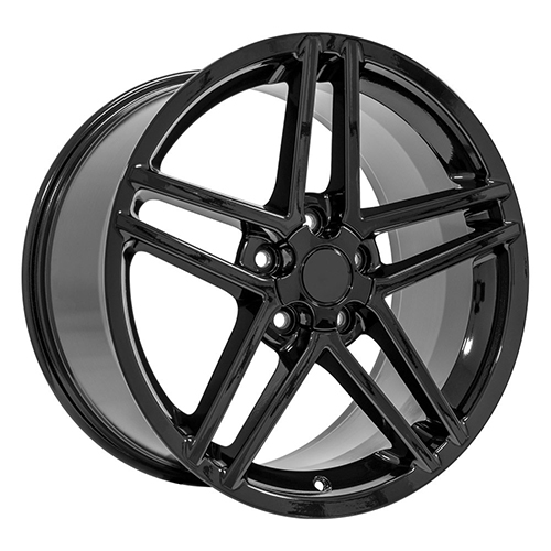 Replica Wheel Chevrolet Corvette C6 Z06 CV07B Gloss Black