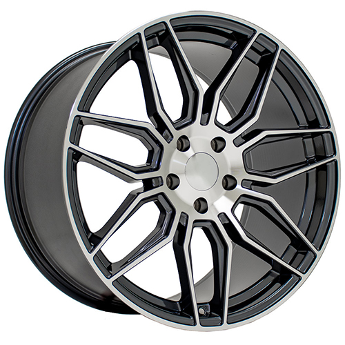 OE Wheels Chevrolet Corvette C7 CV03C Gunmetal Machined