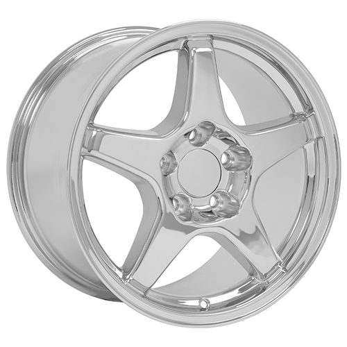 Replica Wheel Chevrolet Corvette ZR1 CV01 Chrome Photo