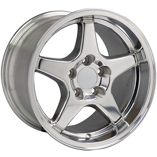 Replica Wheel Chevrolet Corvette ZR1 CV01 Polished Photo