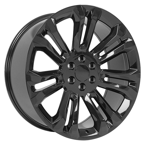 Replica Wheel Chevrolet Silverado CV43 Gloss Black Photo