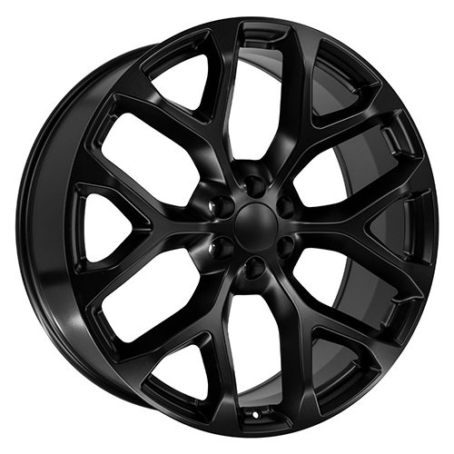 OE Wheels Chevrolet Silverado CV98B Satin Black - Part Number CV98B-22090-6550-24B1 OE Wheels Chevrolet Silverado CV98B Satin Black Photo