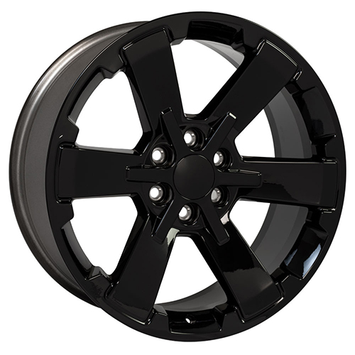 OE Wheels Chevrolet Silverado Rally CV41B Gloss Black Photo