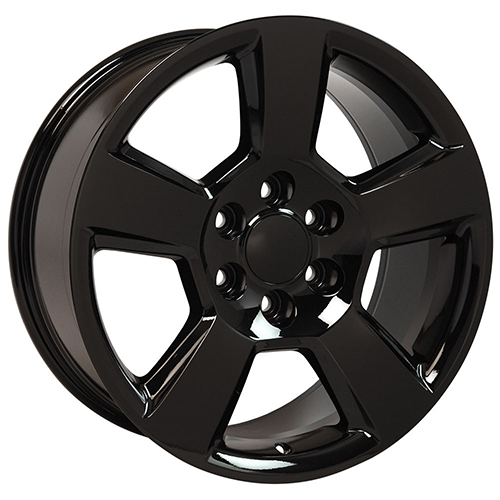 OE Wheels Chevrolet Tahoe CV76 Gloss Black - Part Number CV76-20090-6550-27B OE Wheels Chevrolet Tahoe CV76 Gloss Black Photo