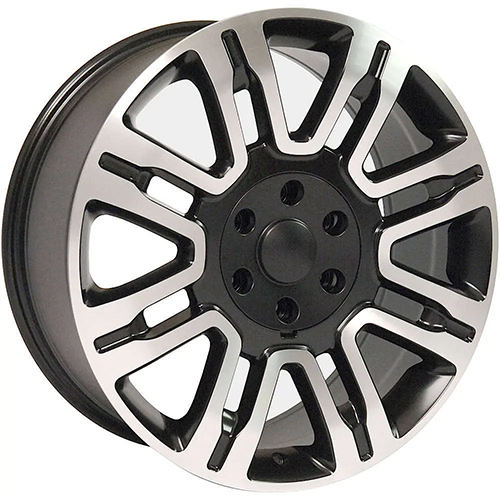 Replica Wheel Ford Expedition FR98 Satin Black Machined Photo