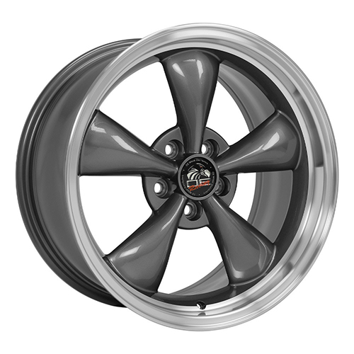 OE Wheels Ford Mustang Bullit FR01 Anthracite W/ Machined Lip - Part Number FR01-17080-5450-29AM OE Wheels Ford Mustang Bullit FR01 Anthracite W/ Machined Lip Photo