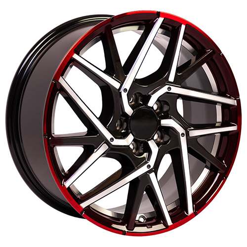 OE Wheels Honda Civic Hatchback HD06 Gunmetal Machined - Part Number HD06-18080-5450-50MGR2 OE Wheels Honda Civic Hatchback HD06 Gunmetal Machined Photo