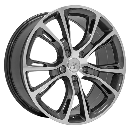 OE Wheels Jeep Grand Cherokee JP16 Gunmetal Machined Photo