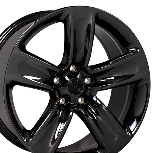 OE Wheels Jeep Grand Cherokee JP17 PVD Black Chrome - Part Number JP17-20100-5500-45BC OE Wheels Jeep Grand Cherokee JP17 PVD Black Chrome Photo